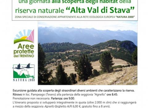 Una giornata alla scoperta degli habitat della Riserva Naturale Alta Val di Stava